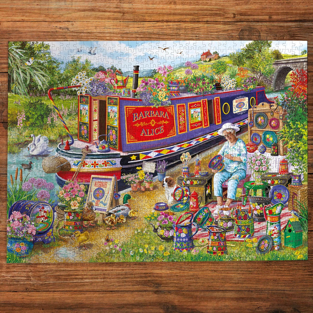 Canal Boat Blooms