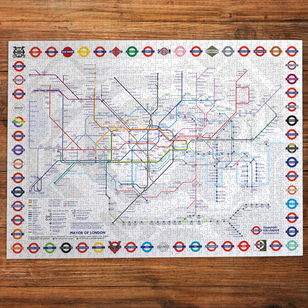 TfL London Tube Map - NEW ARTWORK