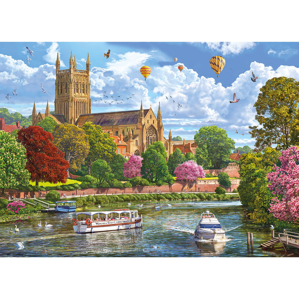 Worcester from the River
