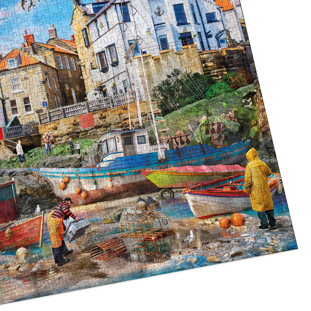 Fishermen at Robin Hood's Bay