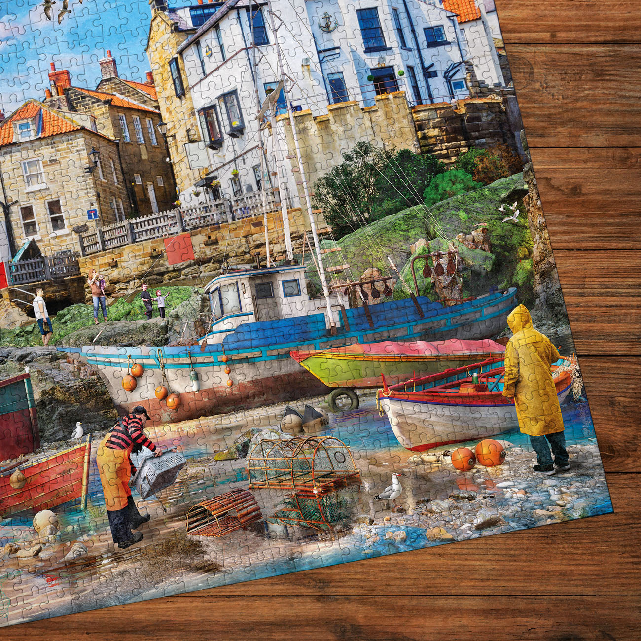 Fishermen at Robin Hood's Bay