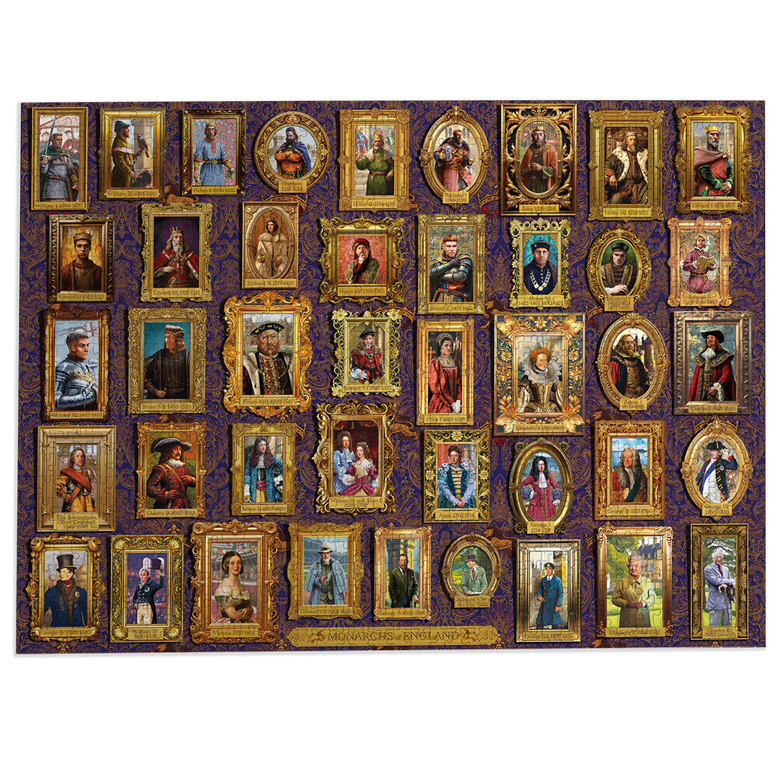 Monarchs of England