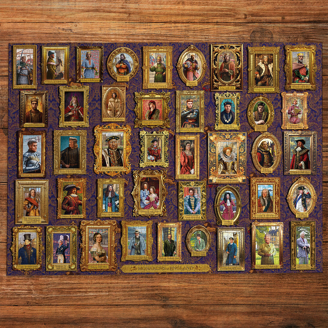 Monarchs of England
